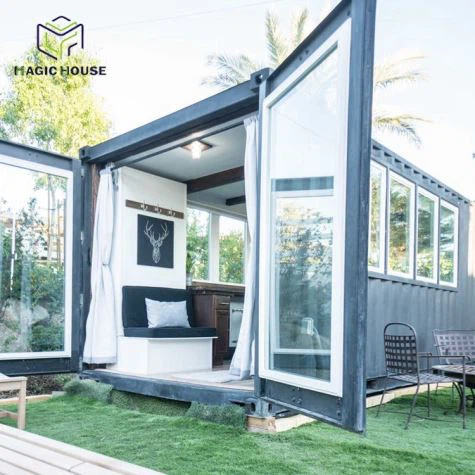 Έτοιμο χτισμένο  40  Ft Shipping Container House με μπάνιο