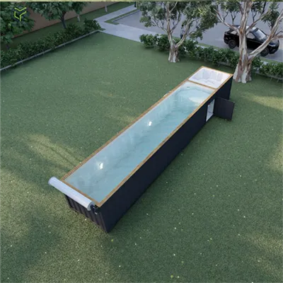 Prefab μέταλλο ναυτιλία ς εμπορευματοκιβώτιο πισίνα κολύμβηση